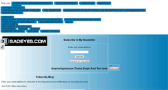 Desktop Screenshot of abluegreenuniverse.com